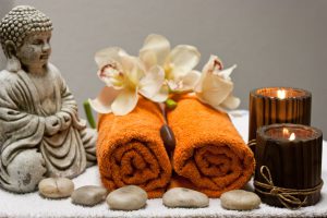 Utensilien für die Ayurveda Massage