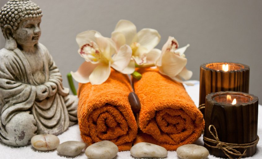 Utensilien für die Ayurveda Massage